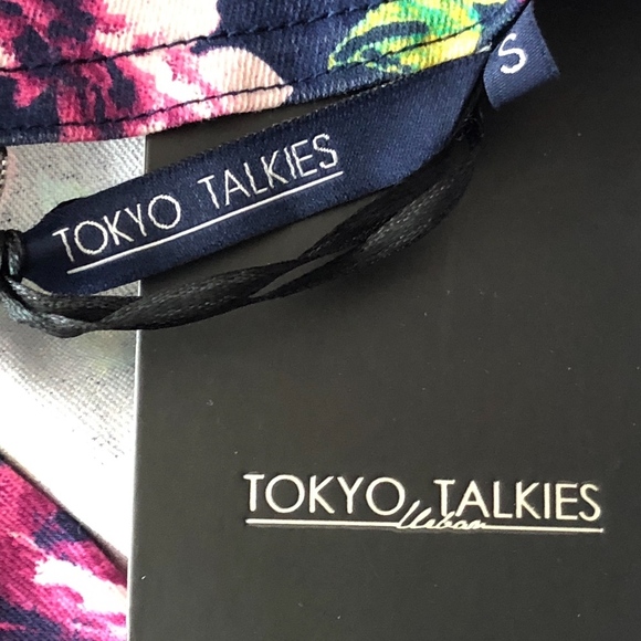 Tokyo Talkies Floral Sleeveless Dress S - Picture 8 of 8